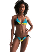 Bahamas Flag Women's String Bikini - Conscious Apparel Store