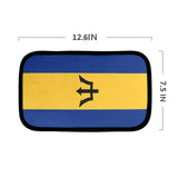 Barbados Flag Car Armrest Cover - Conscious Apparel Store