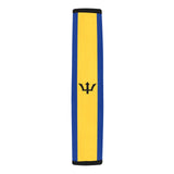 Barbados Flag Car Seat Belt Cover 7''x12.6'' (Pack of 2) - Conscious Apparel Store