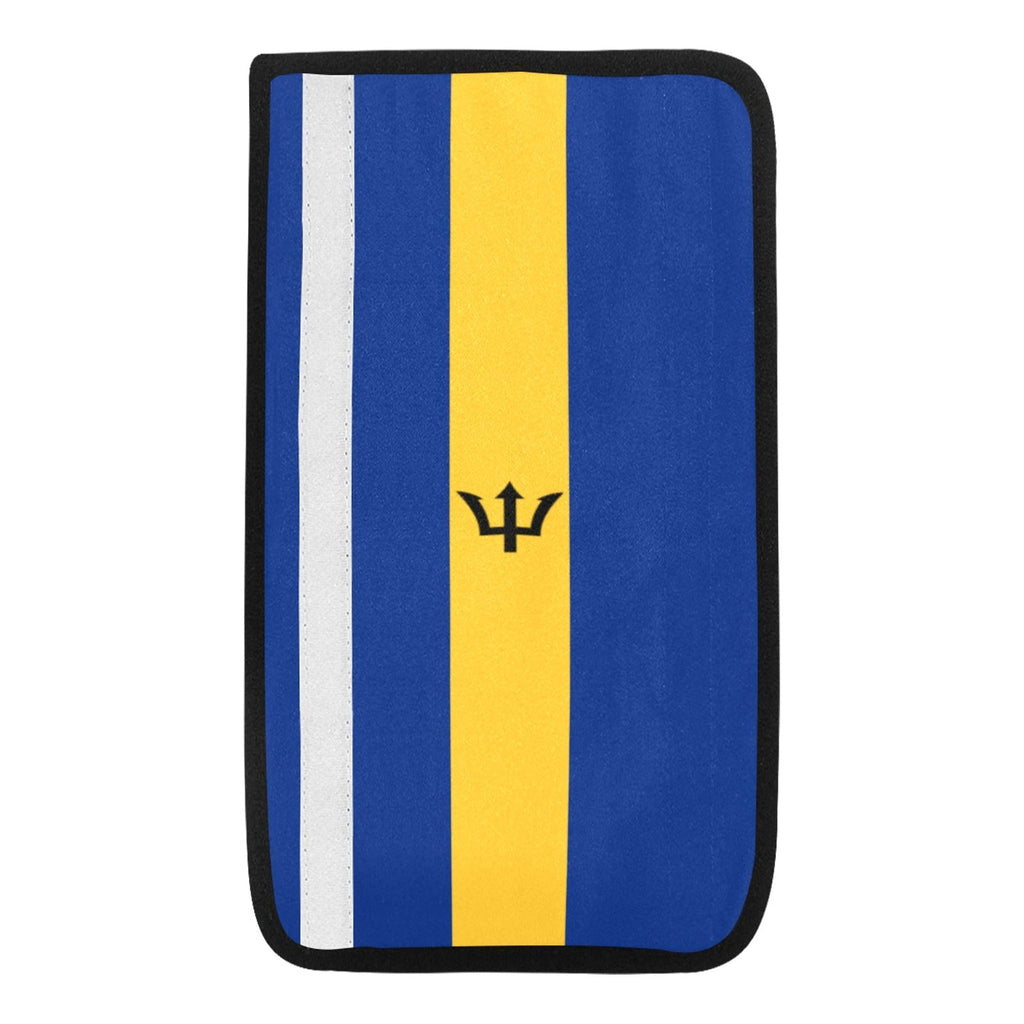 Barbados Flag Car Seat Belt Cover 7''x12.6'' (Pack of 2) - Conscious Apparel Store