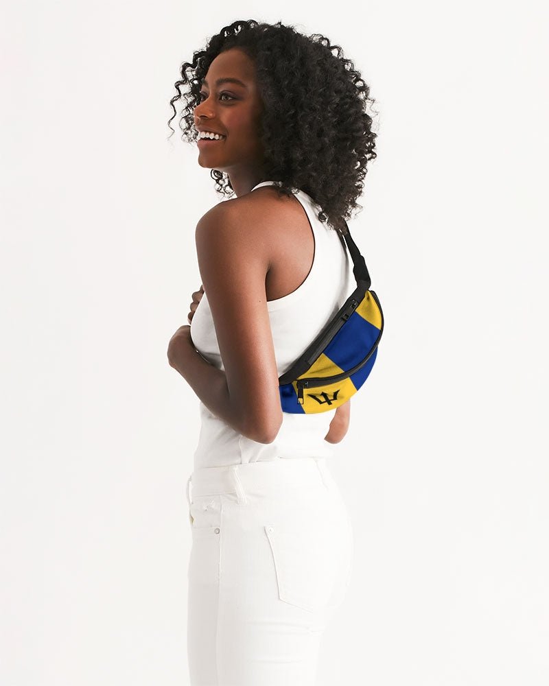 Barbados Flag Crossbody Sling Bag - Conscious Apparel Store