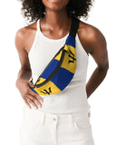 Barbados Flag Crossbody Sling Bag - Conscious Apparel Store
