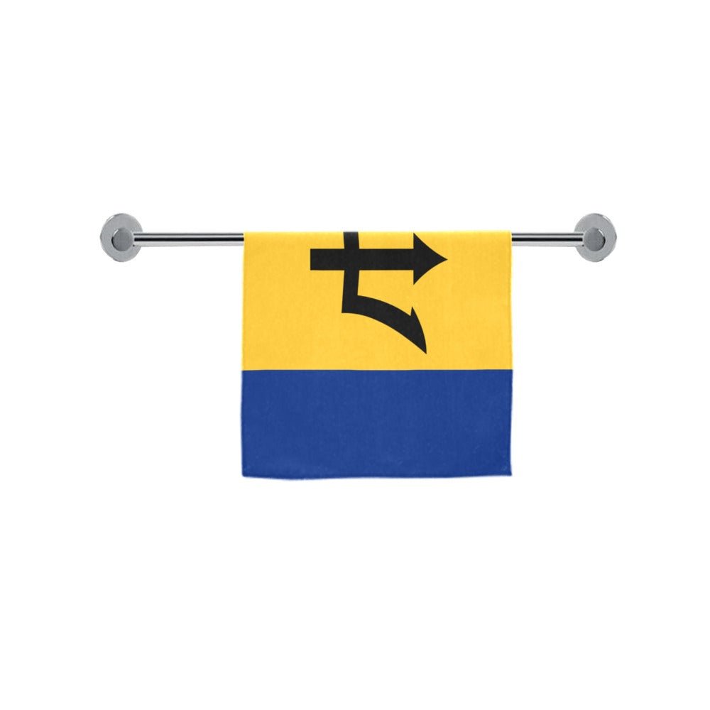 Barbados Flag Hand Towel 16"x28" - Conscious Apparel Store