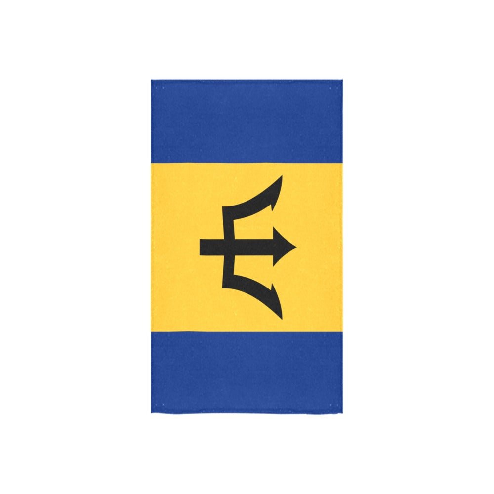 Barbados Flag Hand Towel 16"x28" - Conscious Apparel Store