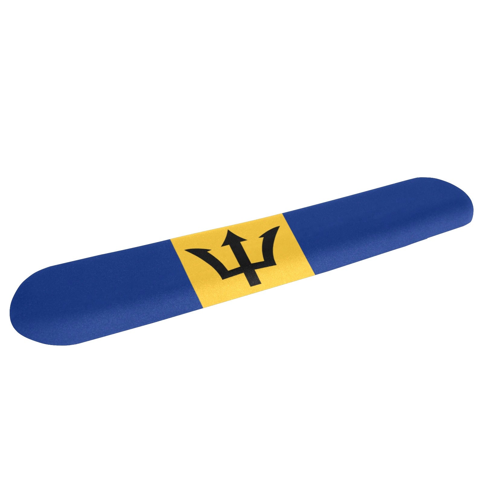 Barbados Flag Keyboard Wrist Rest Pad - Conscious Apparel Store