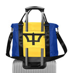 Barbados Flag Large Capacity Duffle Bag - Conscious Apparel Store