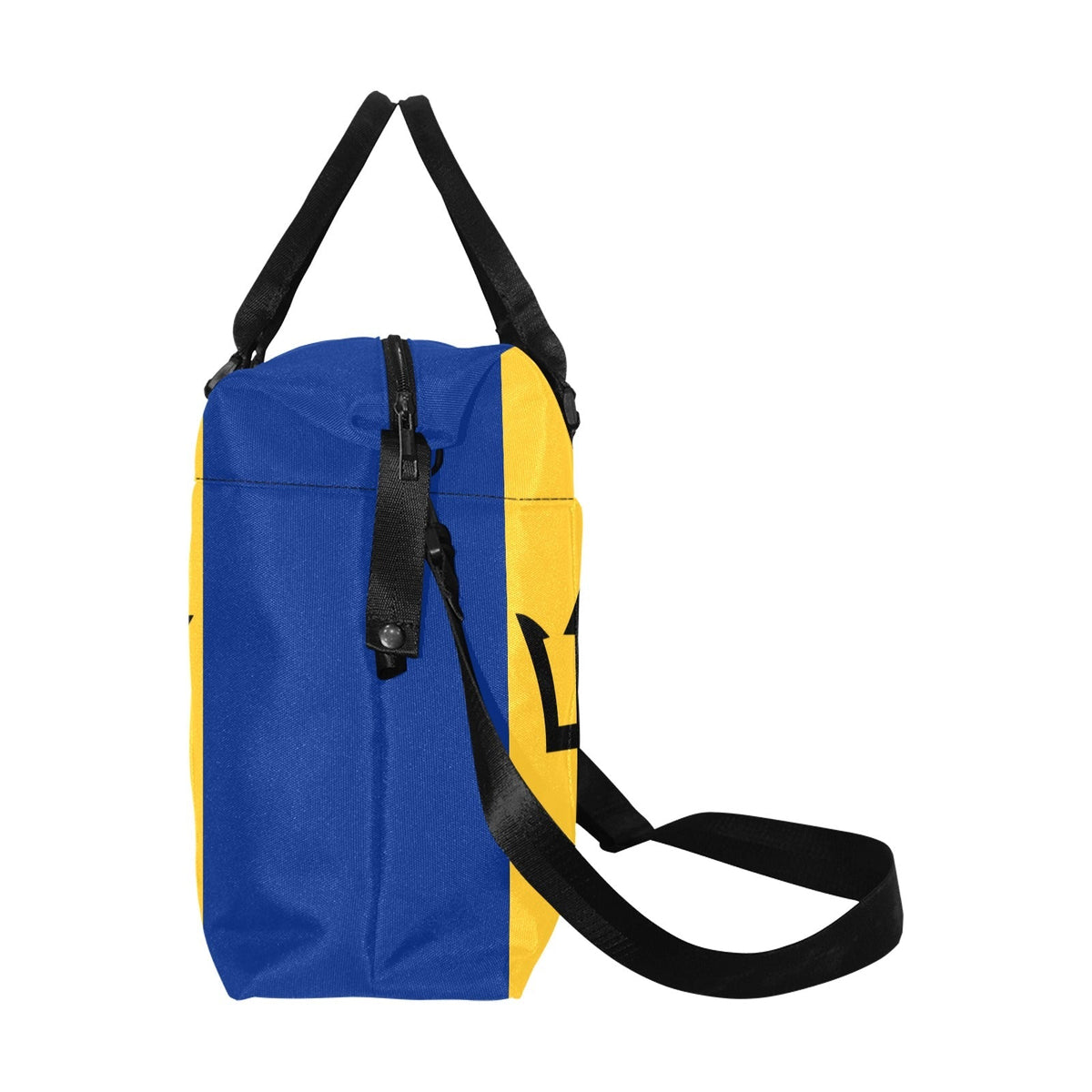 Barbados Flag Large Capacity Duffle Bag - Conscious Apparel Store