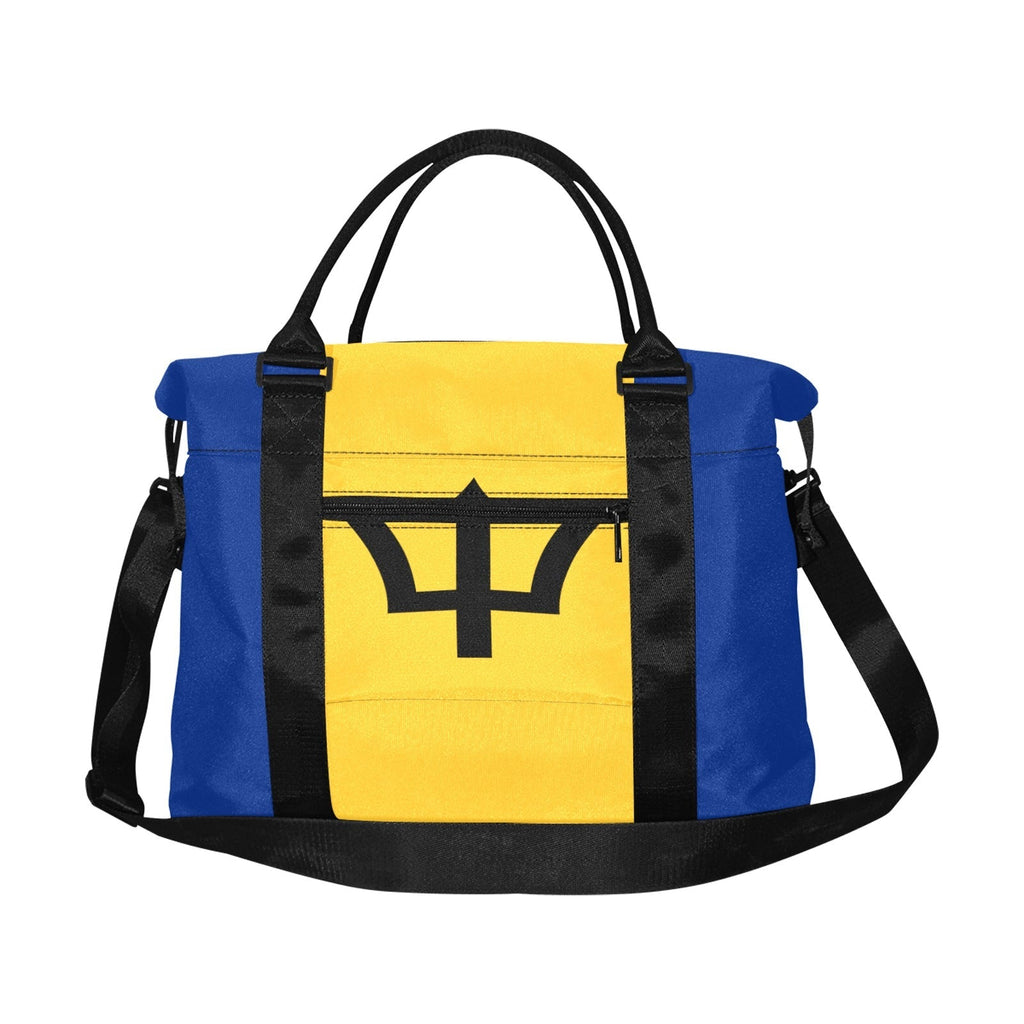 Barbados Flag Large Capacity Duffle Bag - Conscious Apparel Store
