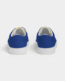 Barbados Flag Map Men's Lace Up Canvas Shoe - Conscious Apparel Store