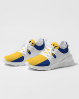 Barbados Flag Map Men's Two-Tone Sneaker - Conscious Apparel Store