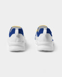 Barbados Flag Map Men's Two-Tone Sneaker - Conscious Apparel Store