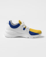 Barbados Flag Map Men's Two-Tone Sneaker - Conscious Apparel Store