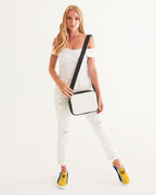 Barbados Flag Map Women's Slip-On Canvas Shoe - Conscious Apparel Store