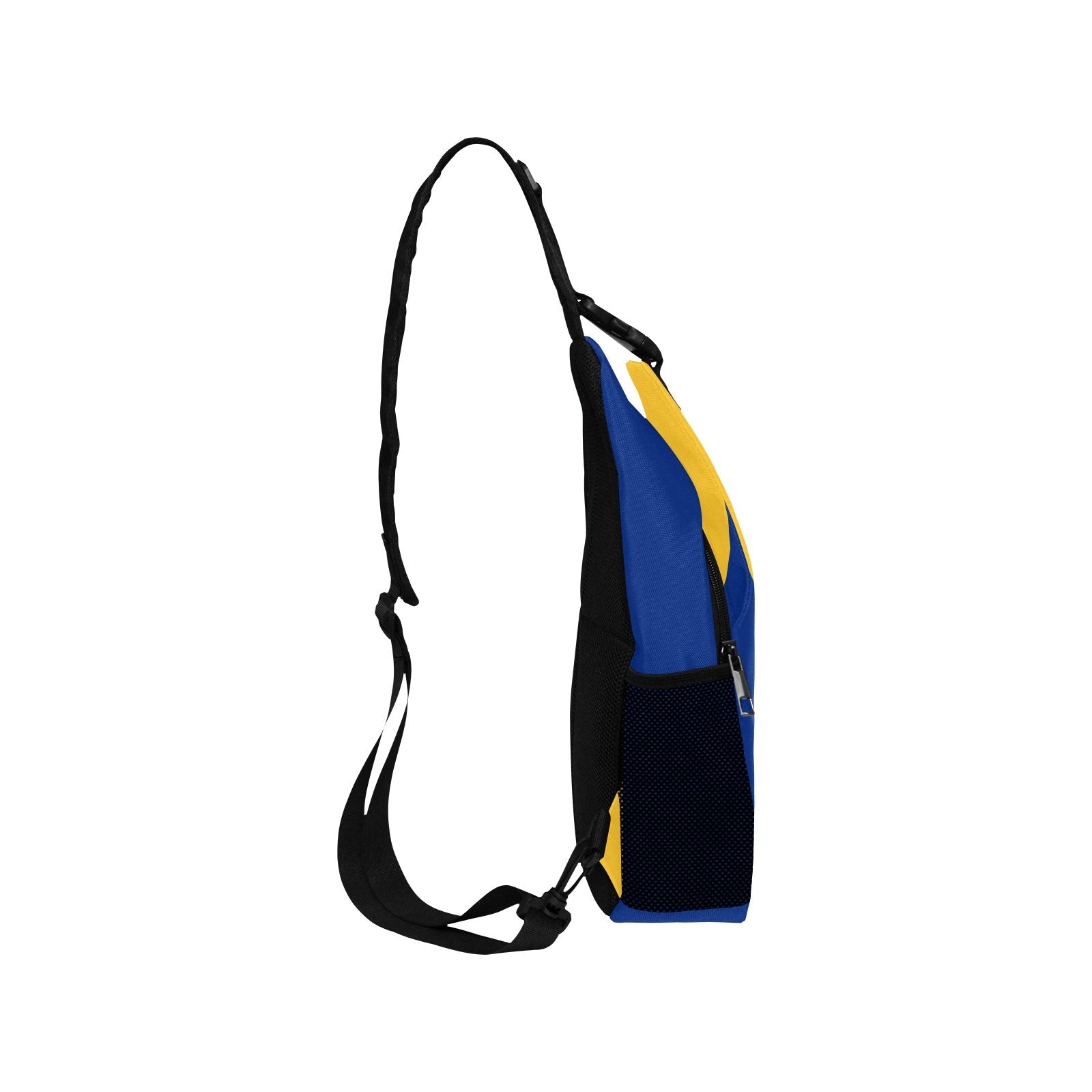 Barbados Flag Men's Casual Chest Bag - Conscious Apparel Store