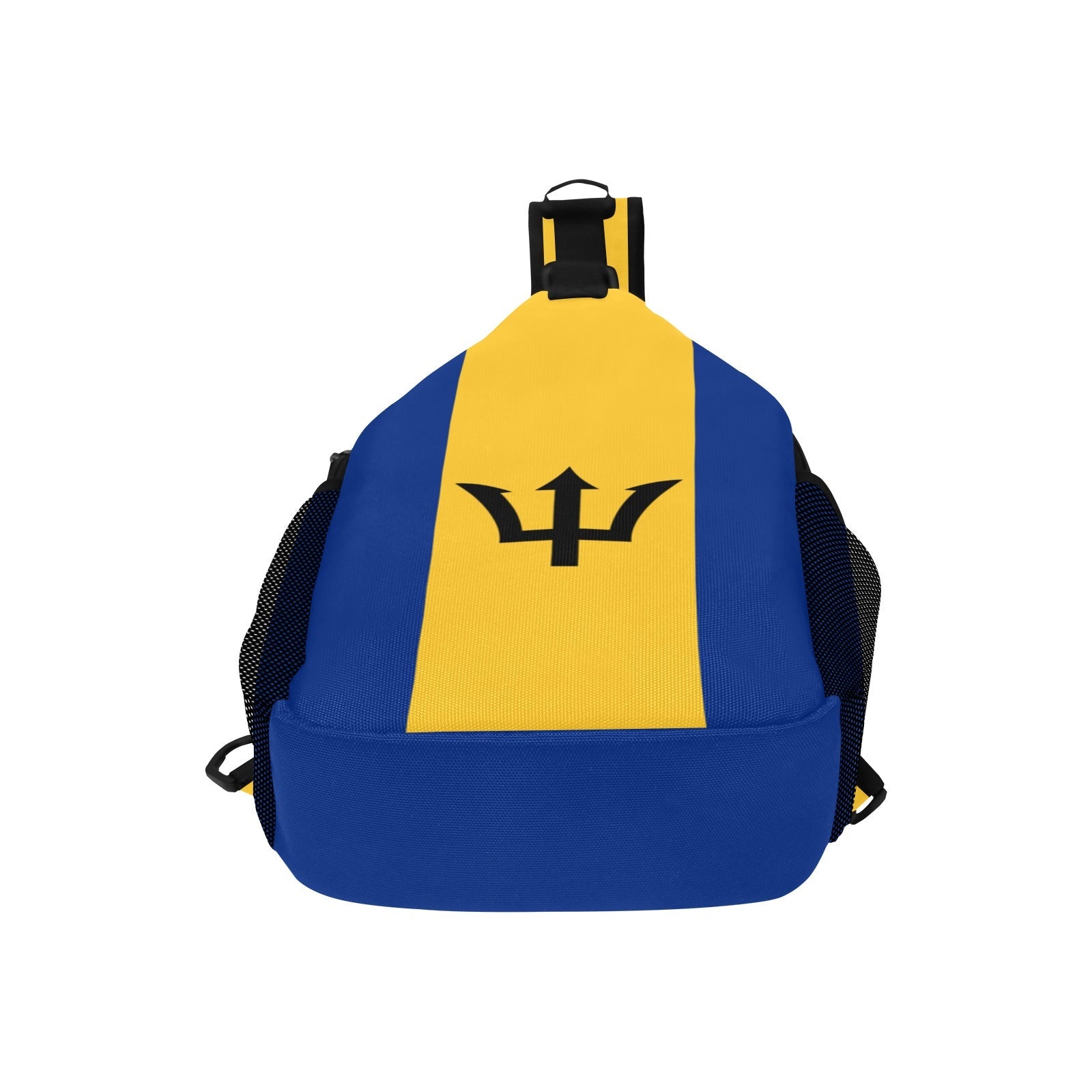 Barbados Flag Men's Casual Chest Bag - Conscious Apparel Store