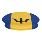 Barbados Flag Mouse Pad with Wrist Rest Support - Conscious Apparel Store