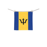 Barbados Flag Square Towel 13“x13” - Conscious Apparel Store