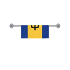 Barbados Flag Square Towel 13“x13” - Conscious Apparel Store