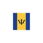 Barbados Flag Square Towel 13“x13” - Conscious Apparel Store