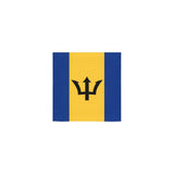Barbados Flag Square Towel 13“x13” - Conscious Apparel Store
