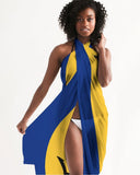 Barbados Flag Swim Cover Up - Conscious Apparel Store