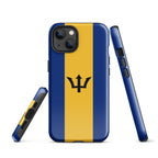 Barbados Flag Tough Cellphone Case for iPhone® - Conscious Apparel Store