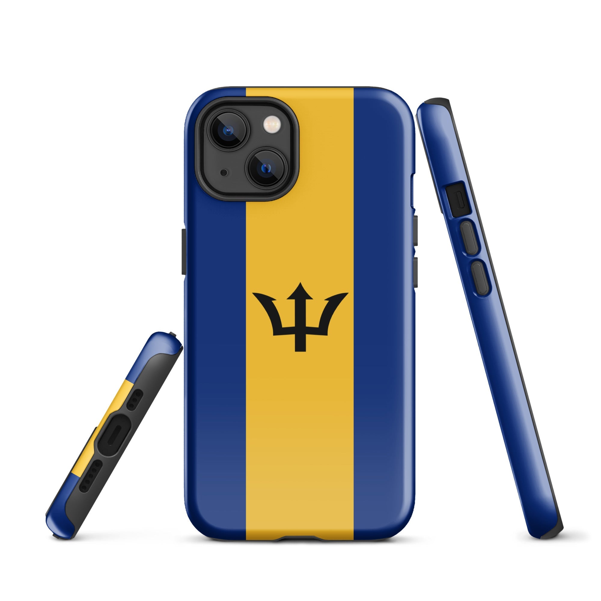 Barbados Flag Tough Cellphone Case for iPhone® - Conscious Apparel Store