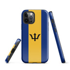 Barbados Flag Tough Cellphone Case for iPhone® - Conscious Apparel Store