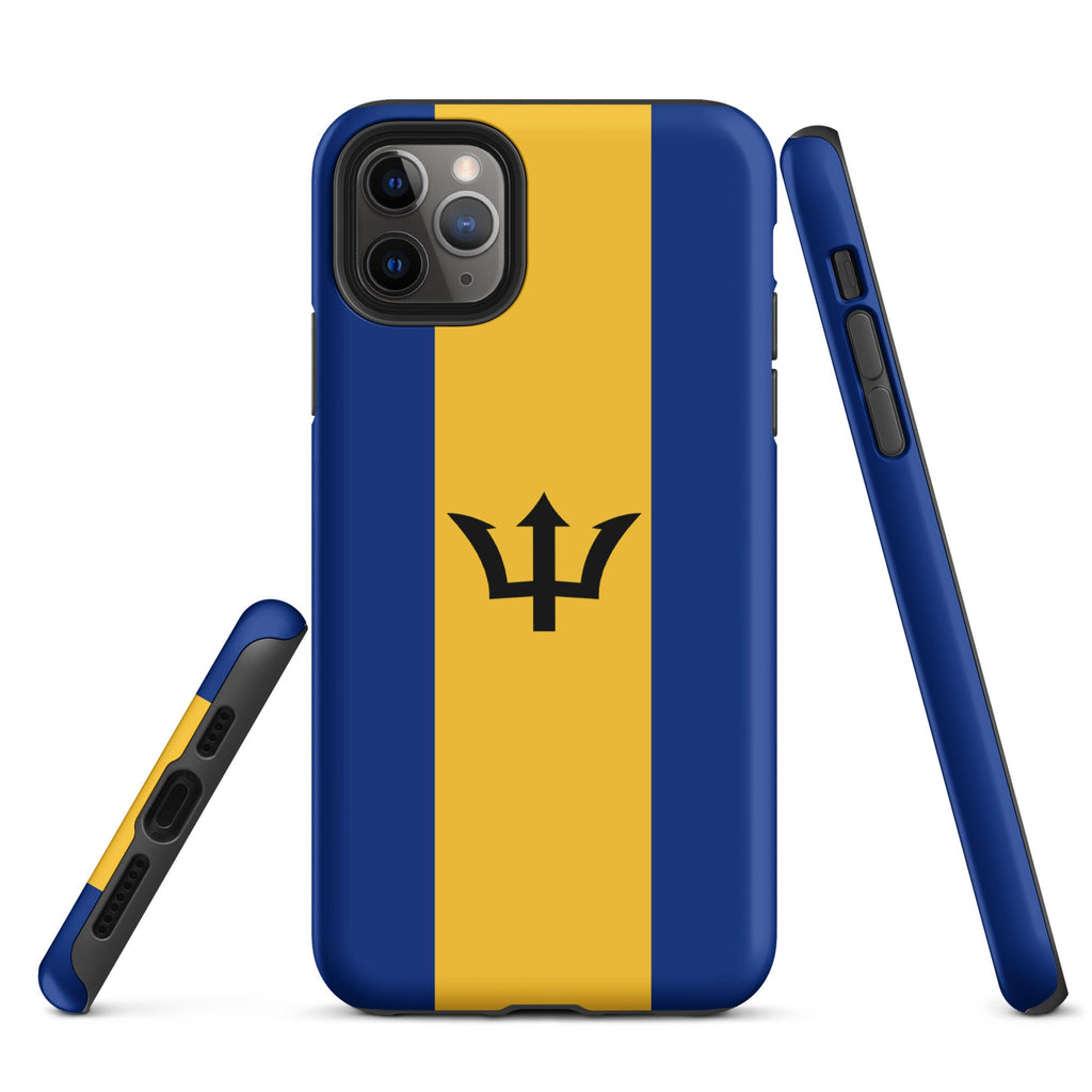 Barbados Flag Tough Cellphone Case for iPhone® - Conscious Apparel Store