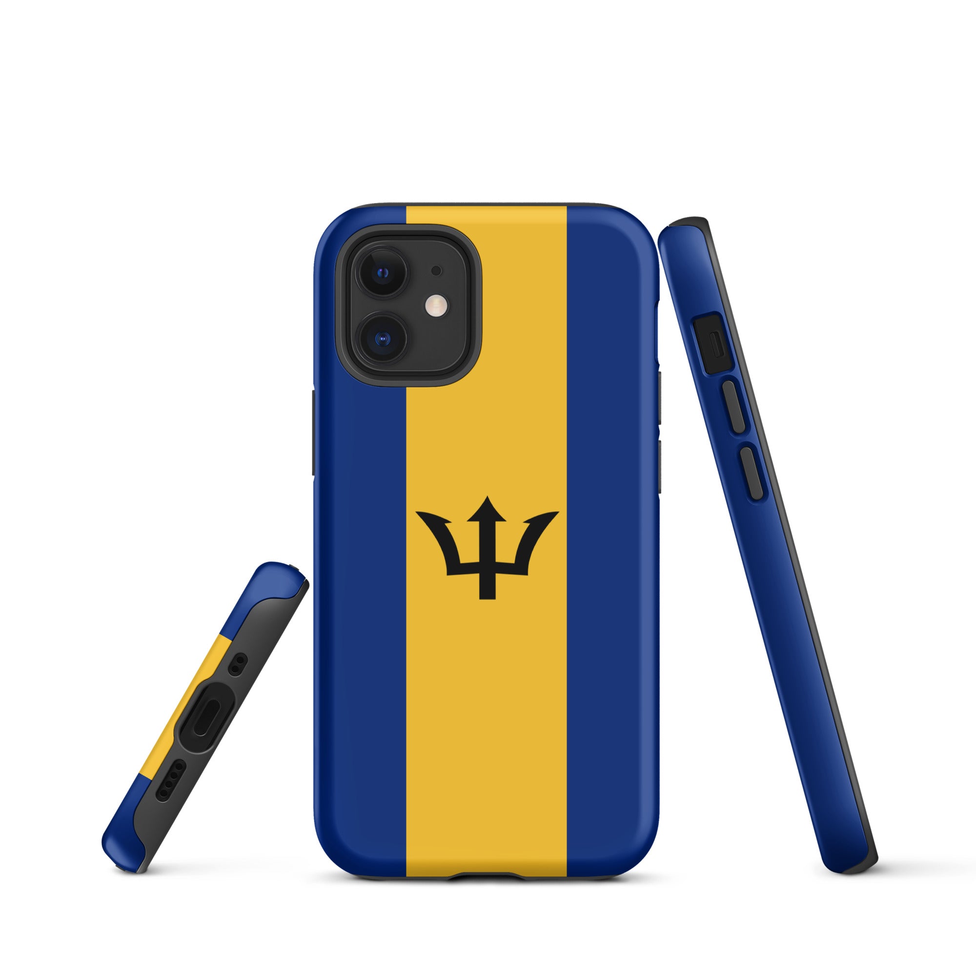 Barbados Flag Tough Cellphone Case for iPhone® - Conscious Apparel Store