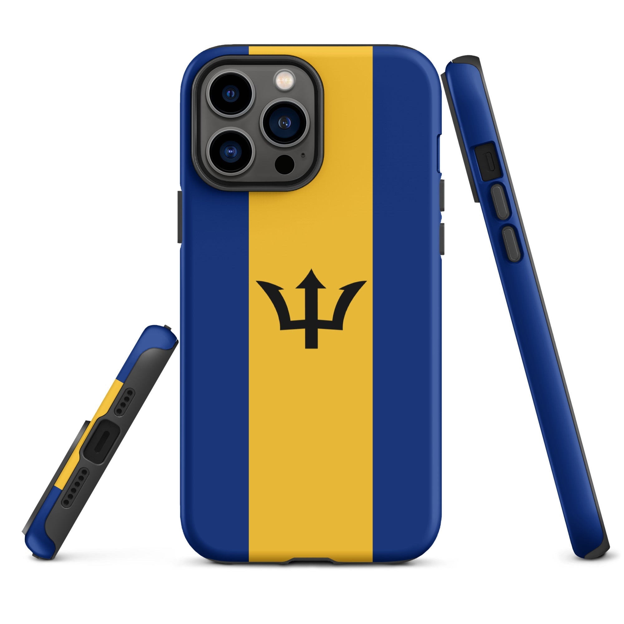 Barbados Flag Tough Cellphone Case for iPhone® - Conscious Apparel Store