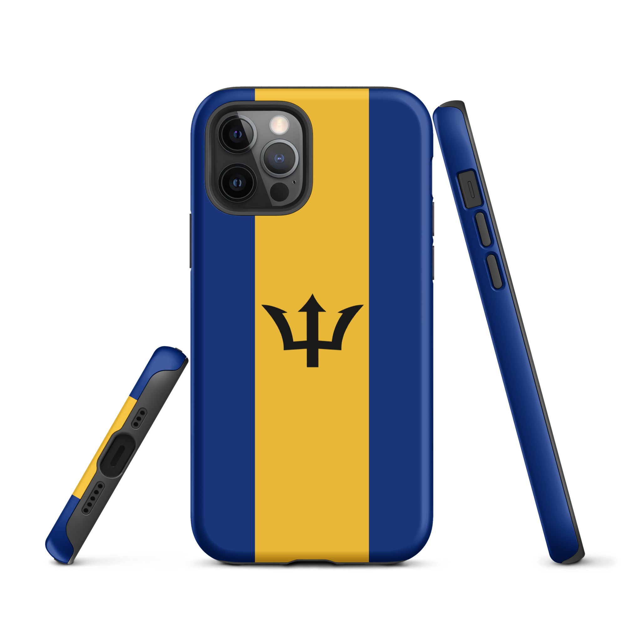 Barbados Flag Tough Cellphone Case for iPhone® - Conscious Apparel Store