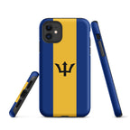 Barbados Flag Tough Cellphone Case for iPhone® - Conscious Apparel Store