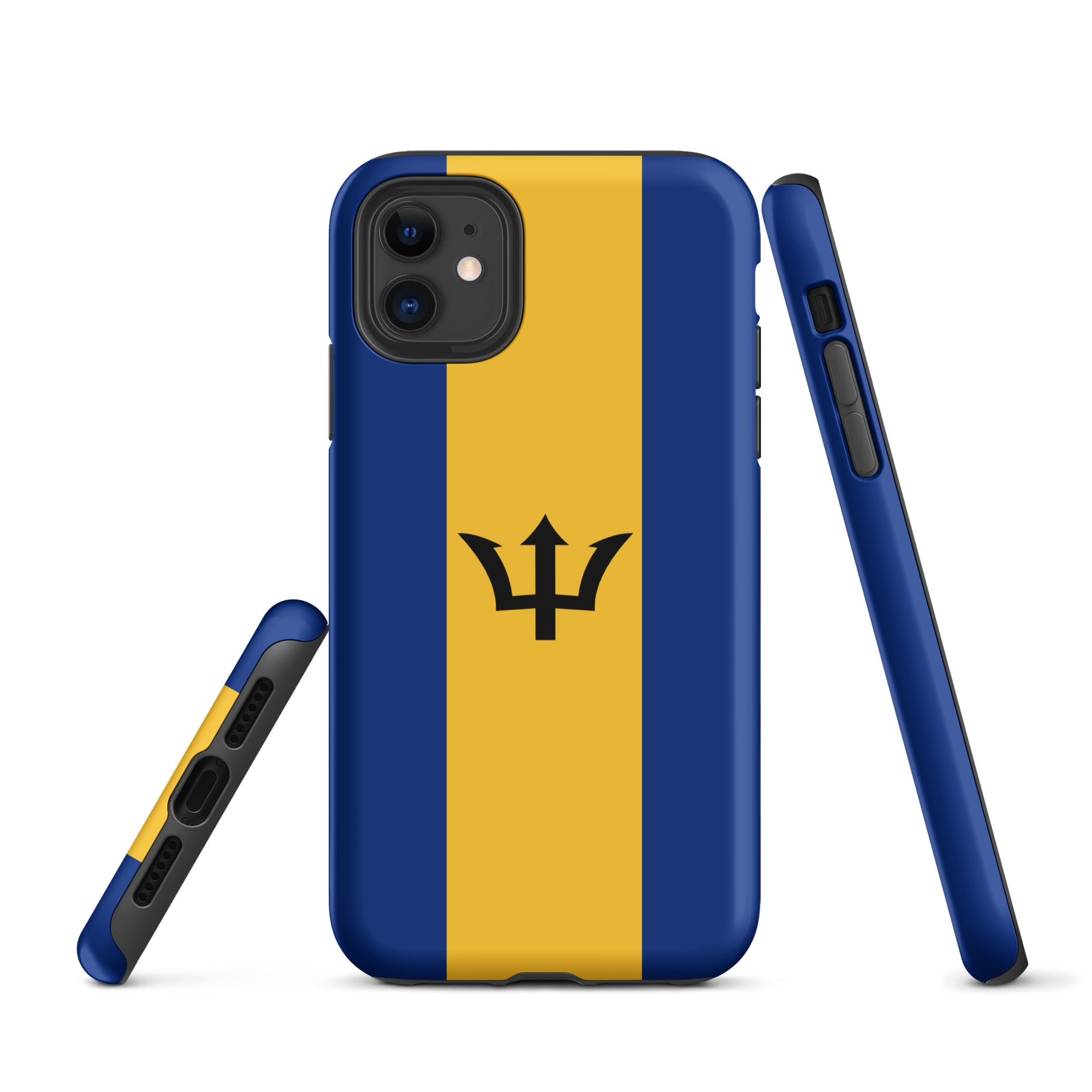 Barbados Flag Tough Cellphone Case for iPhone® - Conscious Apparel Store