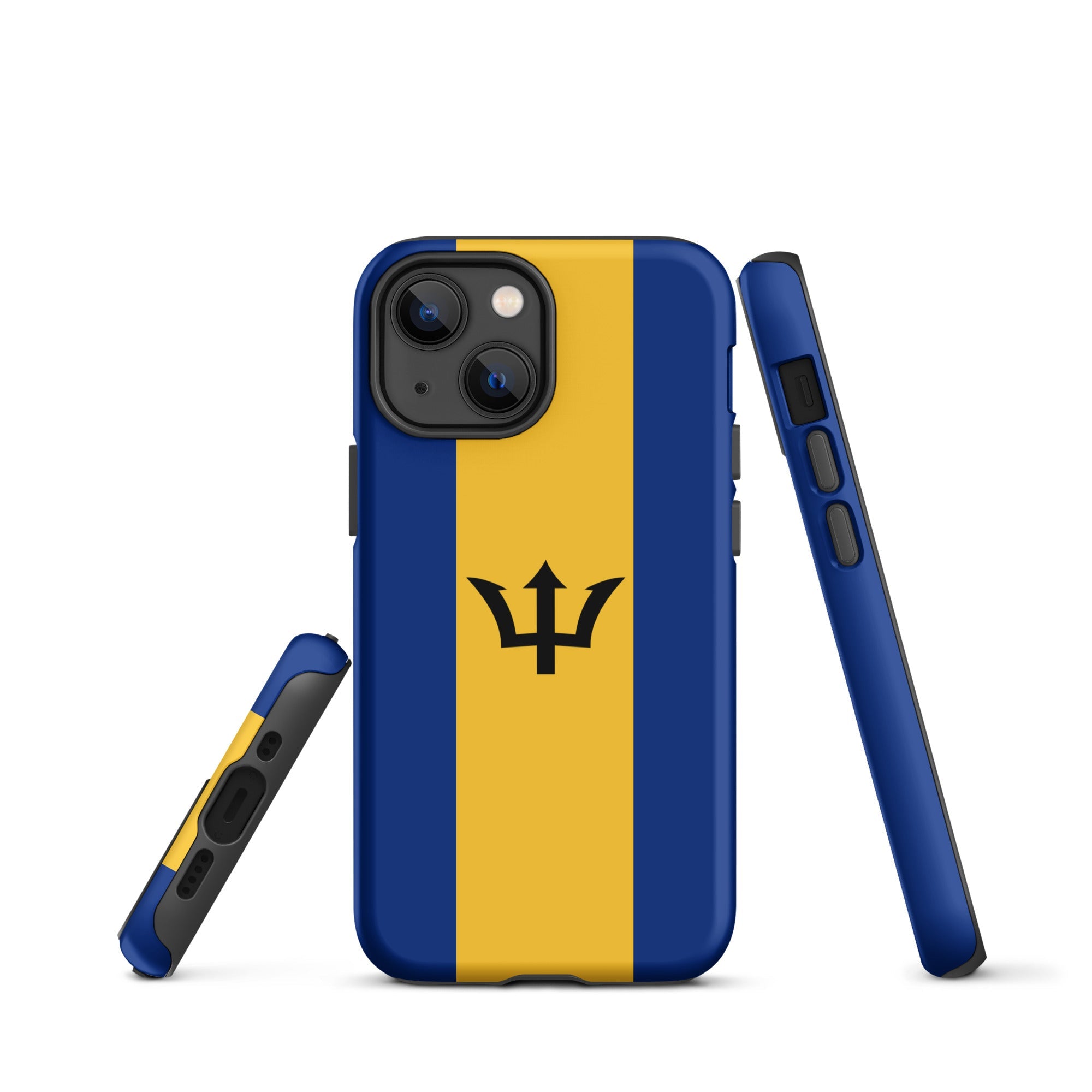 Barbados Flag Tough Cellphone Case for iPhone® - Conscious Apparel Store