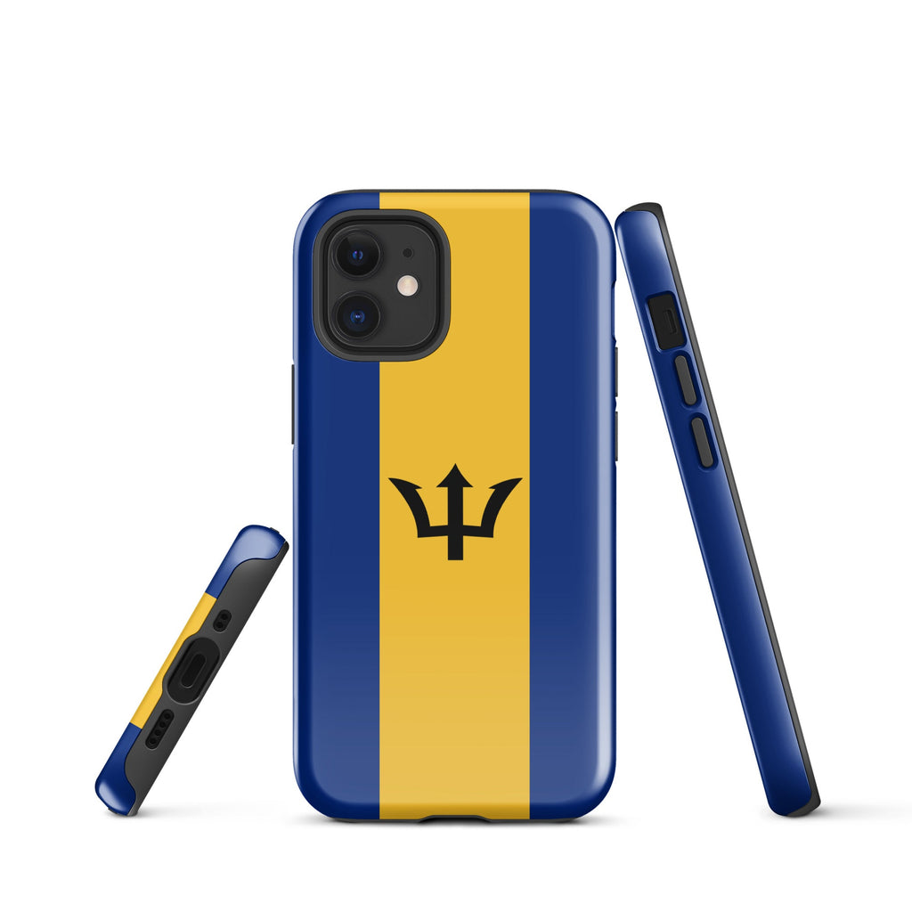 Barbados Flag Tough Cellphone Case for iPhone® - Conscious Apparel Store
