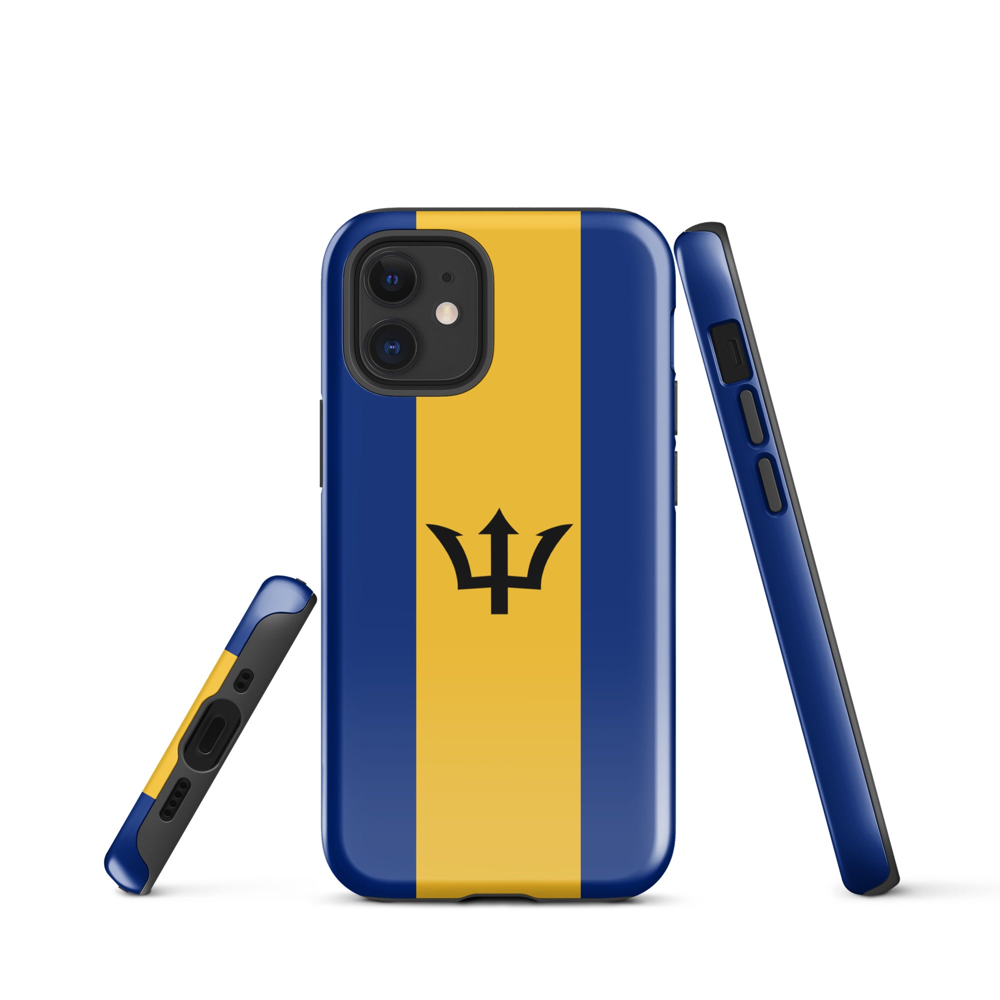 Barbados Flag Tough Cellphone Case for iPhone® - Conscious Apparel Store