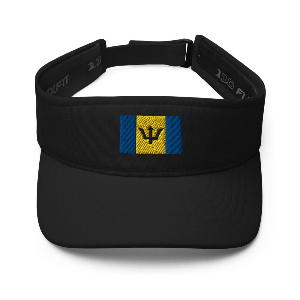 Barbados Flag Visor - Conscious Apparel Store
