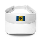 Barbados Flag Visor - Conscious Apparel Store