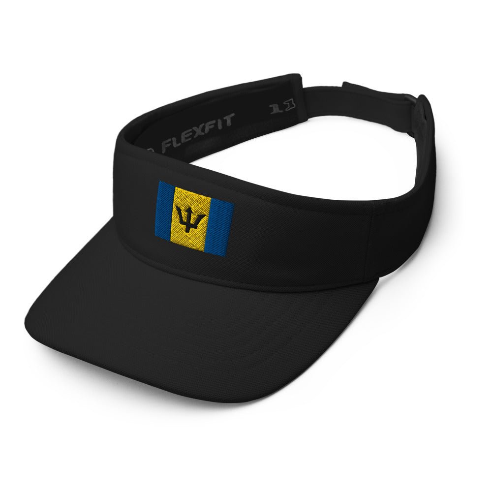 Barbados Flag Visor - Conscious Apparel Store