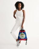 Belize Flag Canvas Drawstring Bag - Conscious Apparel Store