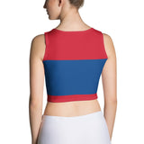 Belize Flag Crop Top - Conscious Apparel Store
