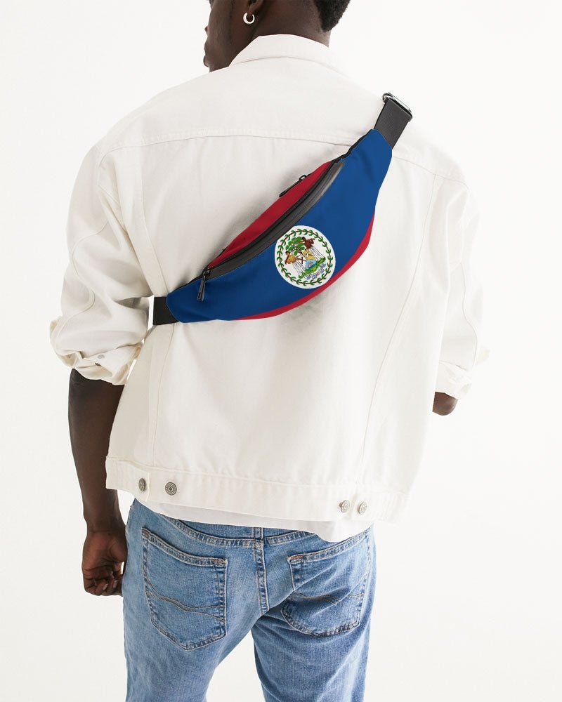 Belize Flag Crossbody Sling Bag - Conscious Apparel Store