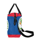 Belize Flag Large Capacity Duffle Bag (Model 1715) - Conscious Apparel Store