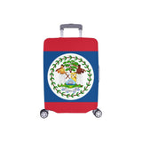 Belize Flag Luggage Cover/Small 18"-21" - Conscious Apparel Store