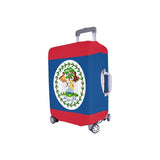 Belize Flag Luggage Cover/Small 18"-21" - Conscious Apparel Store