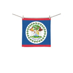 Belize Flag Square Towel 13“x13” - Conscious Apparel Store