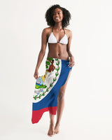 Belize Flag Swim Cover Up - Conscious Apparel Store