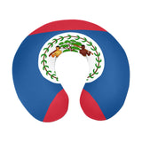 Belize Flag U-Shape Travel Pillow - Conscious Apparel Store