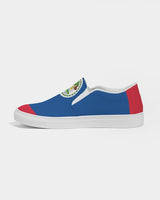 Belize Flag Women's Slip-On Canvas Shoe - Conscious Apparel Store